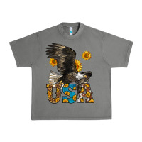 Tornado Western Usa Eagle Urban Heavy Tee - LillyAllenDesigns