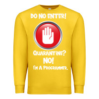 Lemon I'm Not In Quarantine I'm A Programmer Premium Sweatshirt - Bettercallsaul