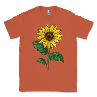 Copper Sunray yellow sunflower Classic Tee - LillyAllenDesigns