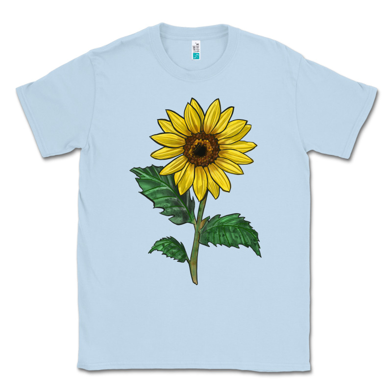 Sunray Yellow Sunflower Classic Tee by LillyAllenDesigns | Teevron