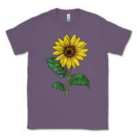 Lavender Sunray yellow sunflower Classic Tee - LillyAllenDesigns