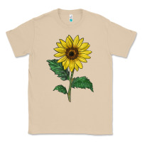 Mushroom Sunray yellow sunflower Classic Tee - LillyAllenDesigns
