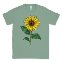 Sage Sunray yellow sunflower Classic Tee - LillyAllenDesigns