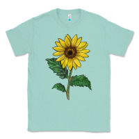 Seafoam Sunray yellow sunflower Classic Tee - LillyAllenDesigns