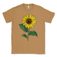 Toasted Coconut Sunray yellow sunflower Classic Tee - LillyAllenDesigns