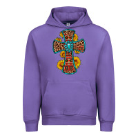 Tulip gemstone sunflower leopard cross Urban Hoodie - OliviaCreatesArt