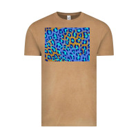 Vintage Camel leopard background turquoise and gold 3200x2400 Vintage Tee - AdoDesignShop