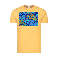 Leopard Background Turquoise And Gold 3200x2400 Vintage Tee | Teevron