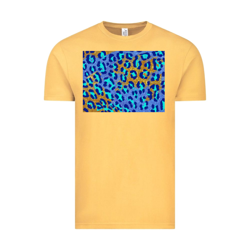 Leopard Background Turquoise And Gold 3200x2400 Vintage Tee by AdoDesignShop | Teevron