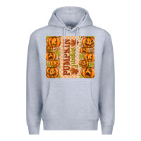 Heather Grey Fall Pumpkin Junkie Premium Hoodie - texasbilliewilder