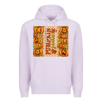 Lilac Fall Pumpkin Junkie Premium Hoodie - texasbilliewilder
