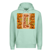 Seafoam Fall Pumpkin Junkie Premium Hoodie - texasbilliewilder