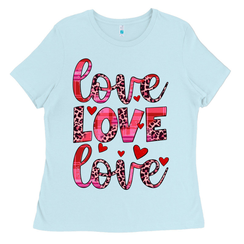 Love Valentines Day Ladies Tee by JahusDesignShop | Teevron