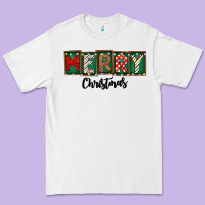 Merry Christmas Premium Tee Designed By Cowhidedigitalart