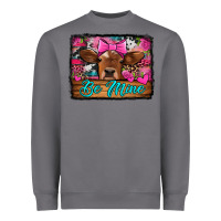 Storm be mine valentine's day cow Heavyweight Sweatshirt - Jasminsmagicworld