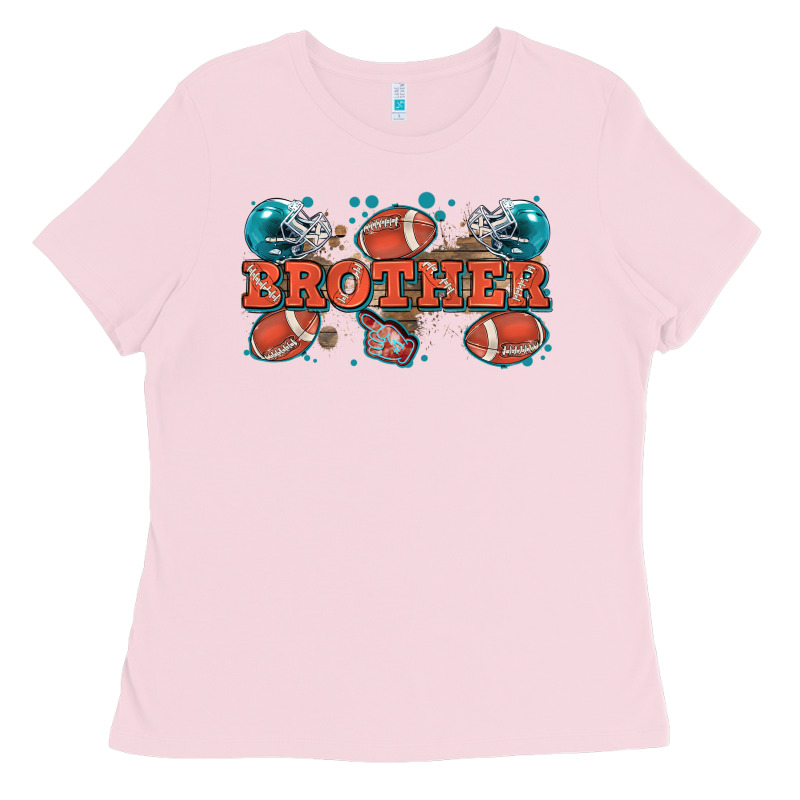Brother American Football Ladies Tee by Zillion Design Studio | Teevron