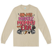 Mushroom in my muscle mommy era Long Sleeve Tee - MaliasSmallBusiness
