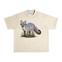 Sandshell Gray Fox Urban Heavy Tee - LillyAllenDesigns