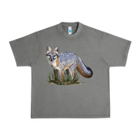 Tornado Gray Fox Urban Heavy Tee - LillyAllenDesigns