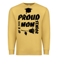 Antique Gold Proud Mom Of A 2020 Senior Premium Sweatshirt - Bettercallsaul