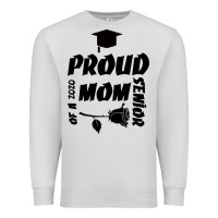 Dove Grey Proud Mom Of A 2020 Senior Premium Sweatshirt - Bettercallsaul
