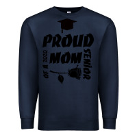 Navy Proud Mom Of A 2020 Senior Premium Sweatshirt - Bettercallsaul