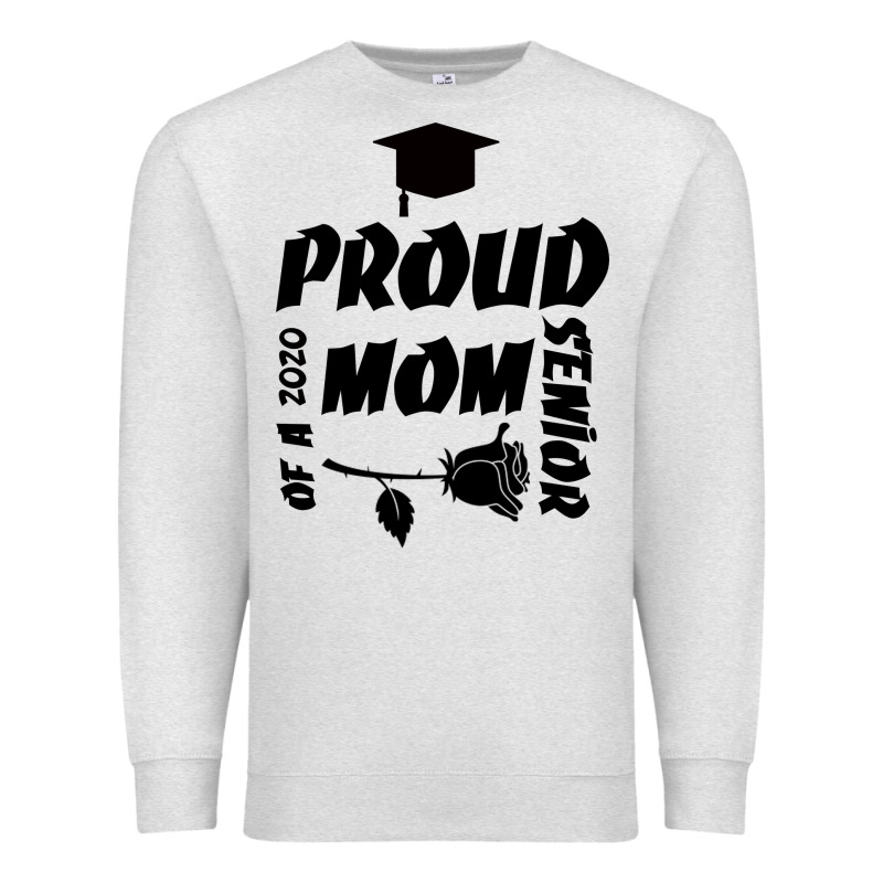 Proud Mom Of A 2020 Senior Premium Sweatshirt by Bettercallsaul | Teevron
