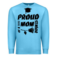 Ocean Blue Proud Mom Of A 2020 Senior Premium Sweatshirt - Bettercallsaul