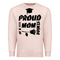 Pale Pink Proud Mom Of A 2020 Senior Premium Sweatshirt - Bettercallsaul