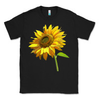 Black sunflower Classic Tee - LillyAllenDesigns
