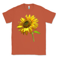 Copper sunflower Classic Tee - LillyAllenDesigns