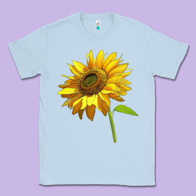 Sunflower Classic Tee Designed By Lillyallendesigns