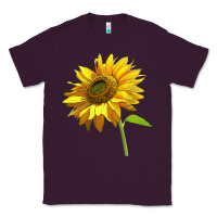 Plum sunflower Classic Tee - LillyAllenDesigns