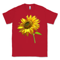 Red sunflower Classic Tee - LillyAllenDesigns