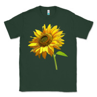 Sports Green sunflower Classic Tee - LillyAllenDesigns