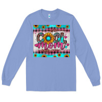 Colony Blue cool mom Long Sleeve Tee - JahusDesignShop