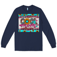 Navy cool mom Long Sleeve Tee - JahusDesignShop