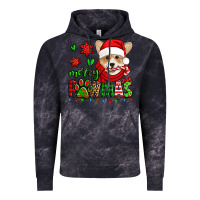 Cloud Black merry pawmas christmas corgi Vintage Hoodie - Jasminsmagicworld