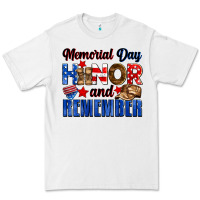 White Memorial day honor and remember Premium Tee - Neo Western