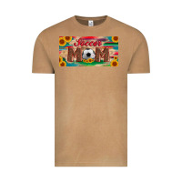 Vintage Camel soccer mom with ball and sunflower and serape licanse plate Vintage Tee - Artiststas