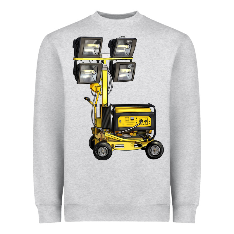 Towable Light Towers Heavyweight Sweatshirt by LillyAllenDesigns | Teevron