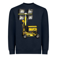 Navy Towable Light Towers Heavyweight Sweatshirt - LillyAllenDesigns
