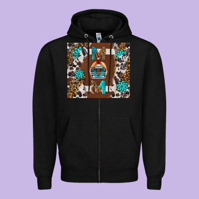 American Football Mom Tumbler Zipper Hoodie Designed By Bundleandbundleshop