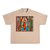 Burro our lady of Guadalupe serape Urban Heavy Tee - BarkalooDesign
