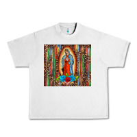 Lunar Rock our lady of Guadalupe serape Urban Heavy Tee - BarkalooDesign