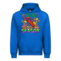 Cobalt tis the season mardi gras olivia Urban Hoodie - OliviaCreatesArt