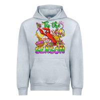 Heather Grey tis the season mardi gras olivia Urban Hoodie - OliviaCreatesArt
