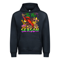 Navy tis the season mardi gras olivia Urban Hoodie - OliviaCreatesArt