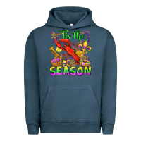 Pigment Midnight Navy tis the season mardi gras olivia Urban Hoodie - OliviaCreatesArt