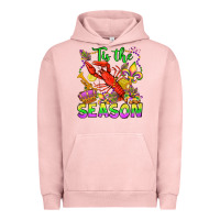 Pigment Salmon tis the season mardi gras olivia Urban Hoodie - OliviaCreatesArt